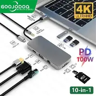 Hub USB-C 10 en 1